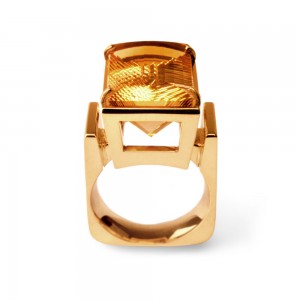 ring met citrien