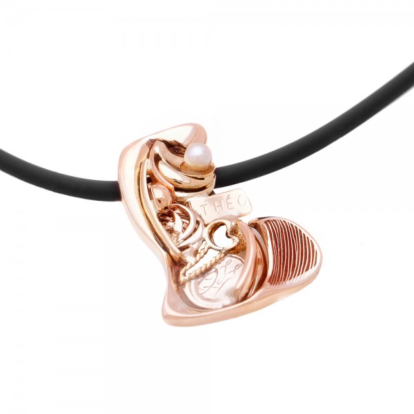 hanger met emotie en vingerafdruk