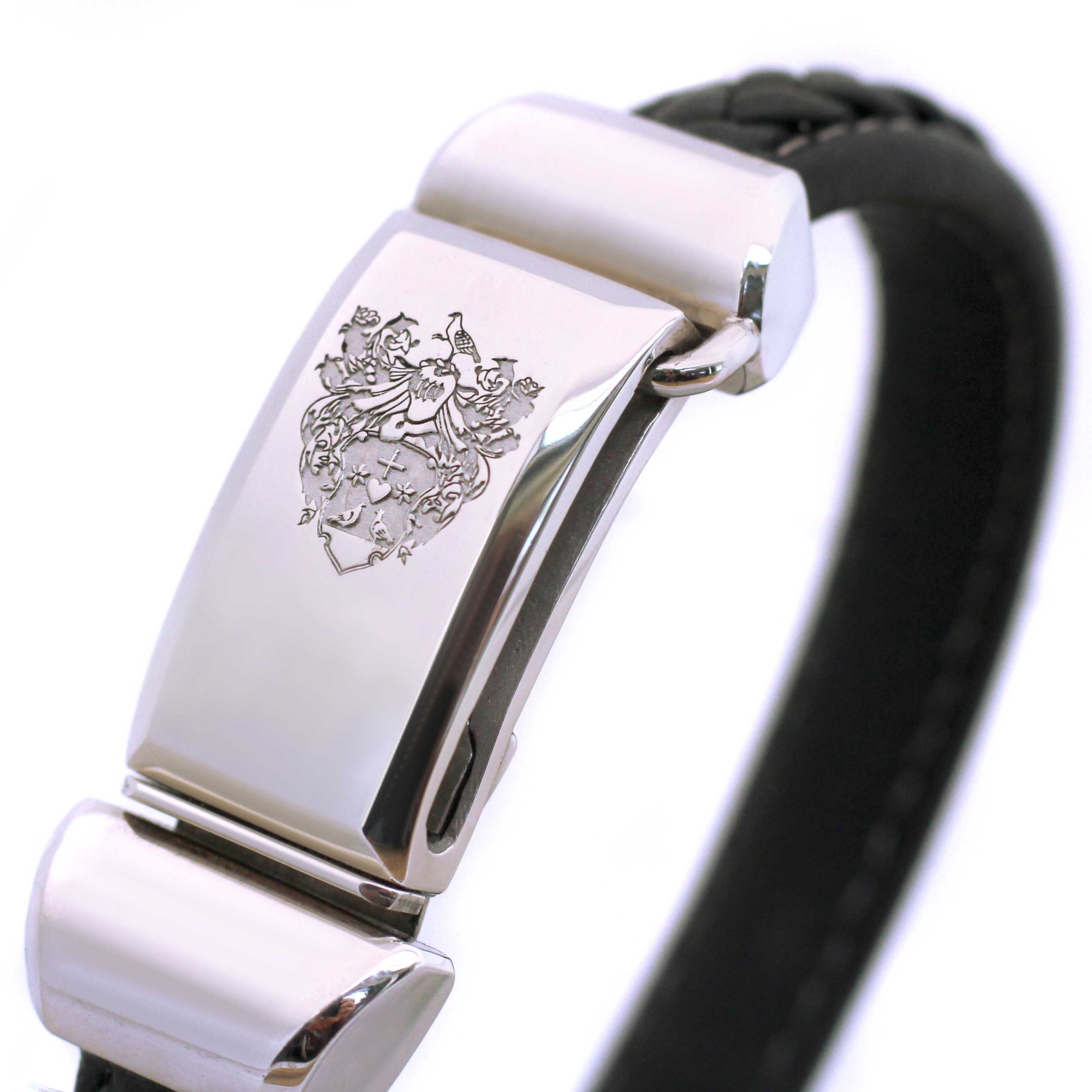 Heren armband met familiewapen